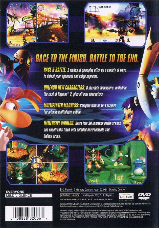 Rayman Arena – PlayStation 2 (PS2)