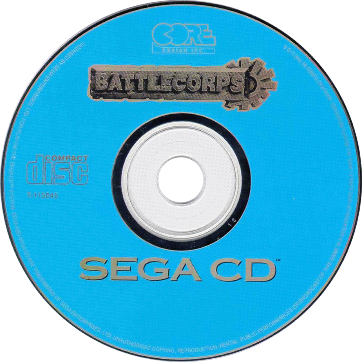 Battlecorps – Sega CD (SCD)