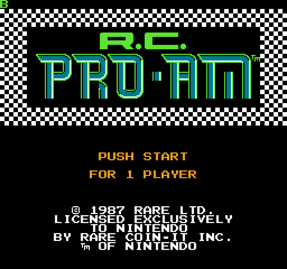 RC Pro-AM – Nintendo Entertainment System (NES)