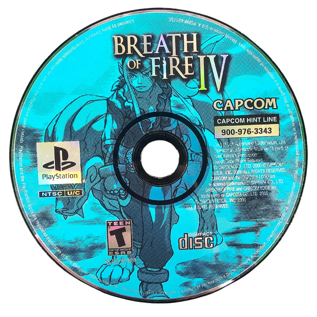 Breath of Fire IV (COMPLETE IN BOX) – PlayStation 1 (PS1)