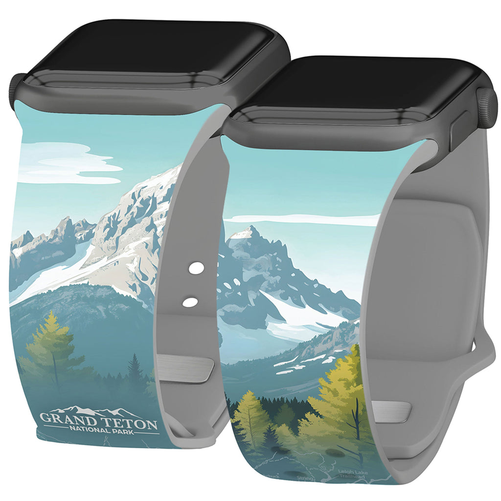 National Parks Grand Teton HD Fitbit Versa 3 & Sense 1 Watch Band