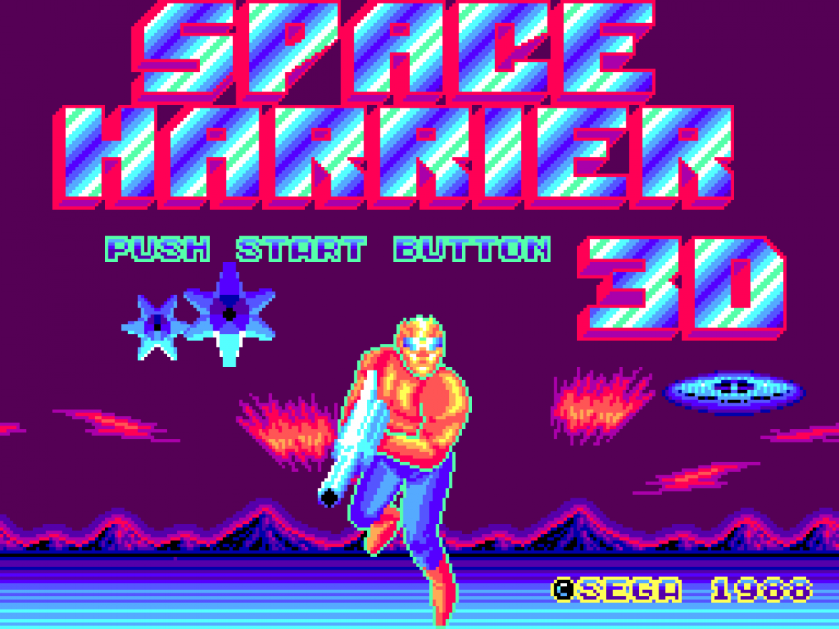 Space Harrier 3D – Sega Master System (SMS)