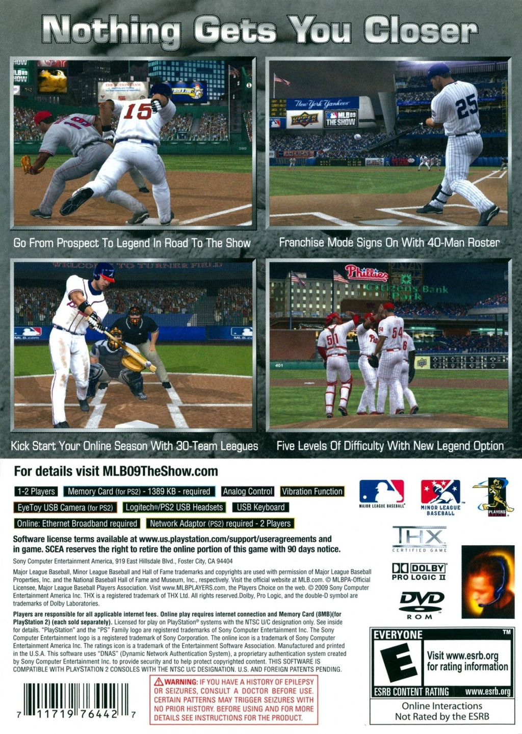 MLB 09: The Show – PlayStation 2 (PS2)