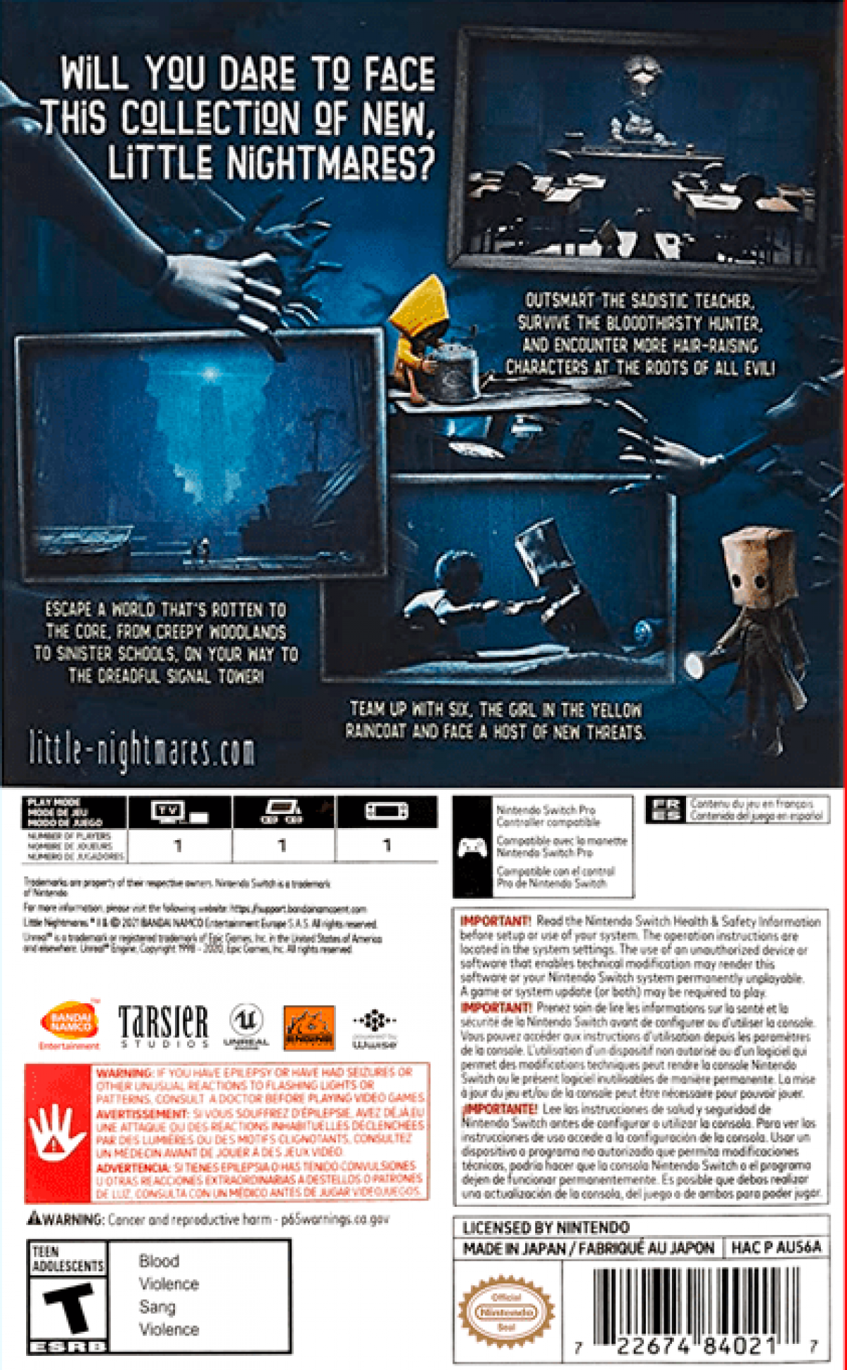 Little Nightmares II – Nintendo Switch (NS)