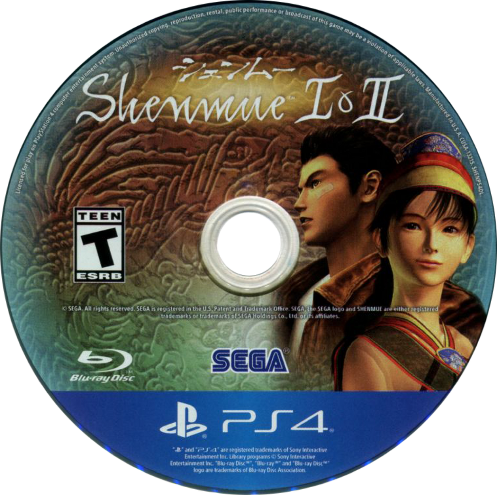 Shenmue I & II – PlayStation 4 (PS4)
