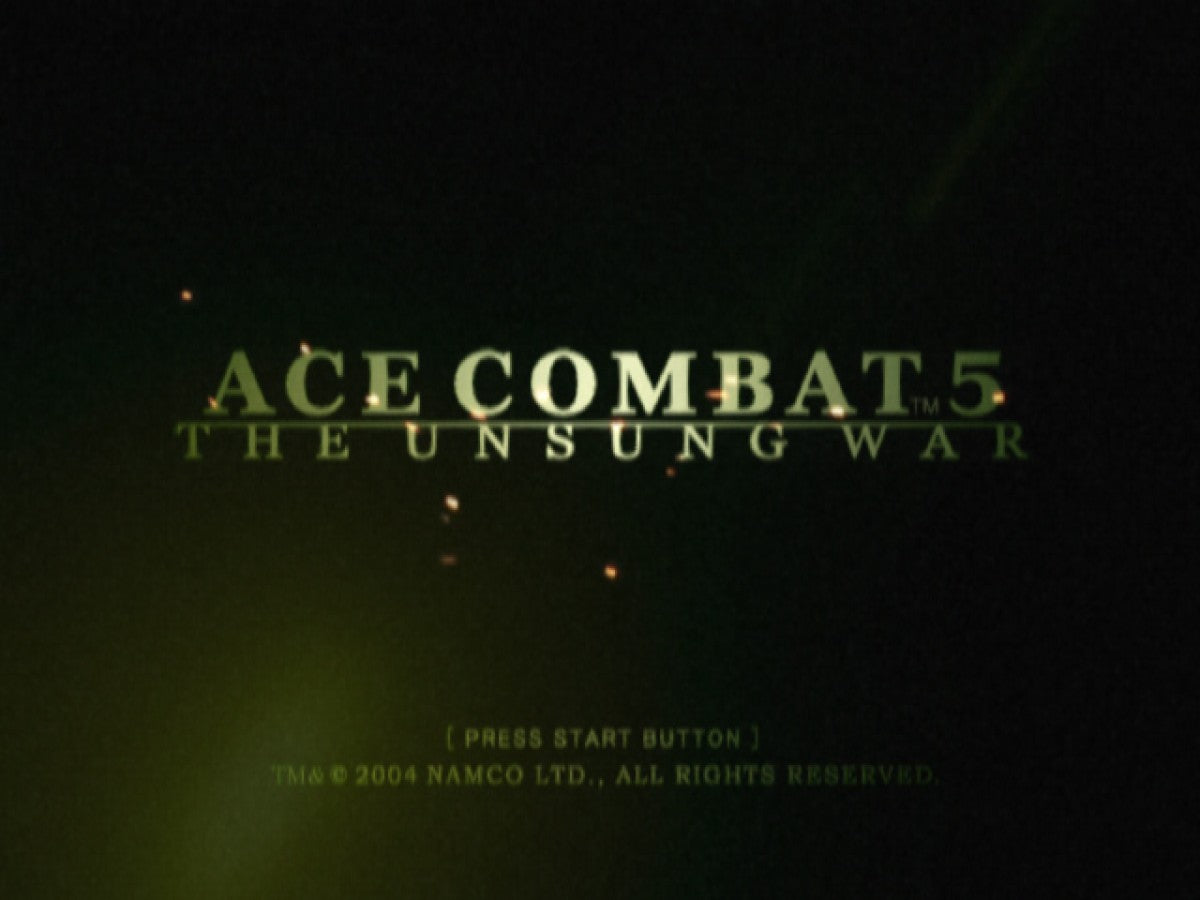 Ace Combat 5: The Unsung War – PlayStation 2 (PS2)