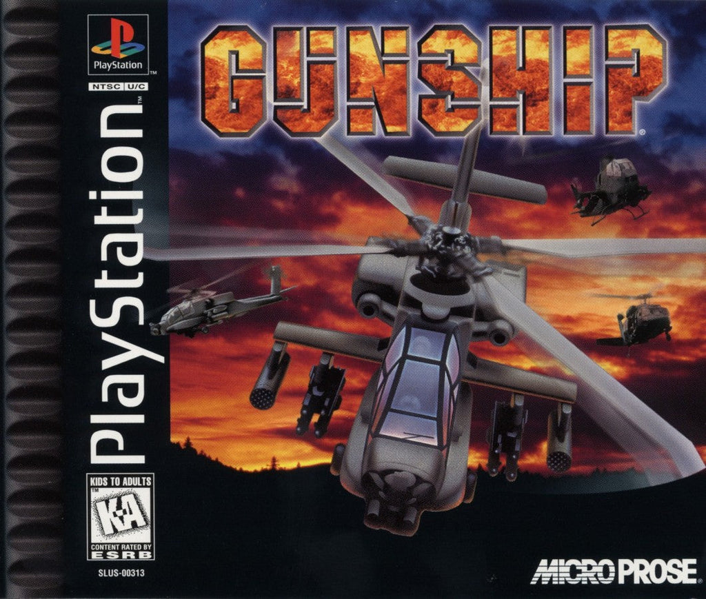 Gunship – PlayStation 1 (PS1)