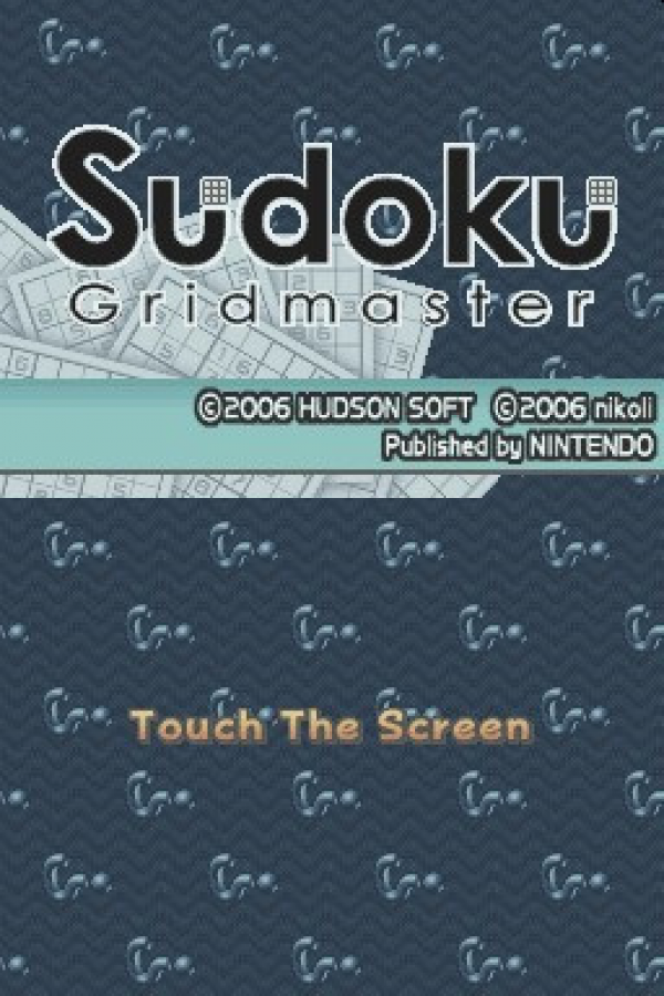 Sudoku Gridmaster – Nintendo DS (DS)