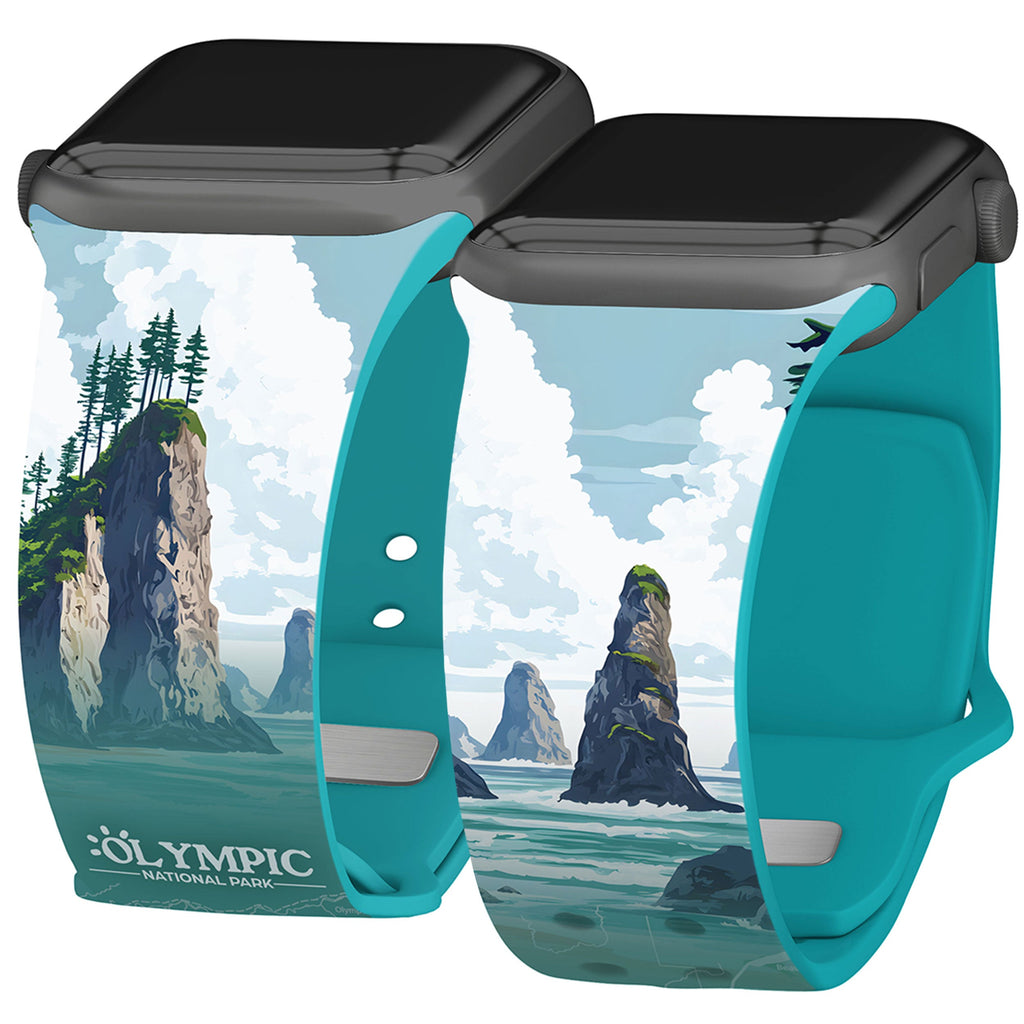 National Parks Olympic HD Fitbit Versa 3 & Sense 1 Watch Band