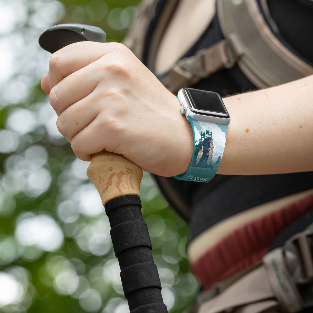 National Parks Olympic HD Fitbit Versa 3 & Sense 1 Watch Band