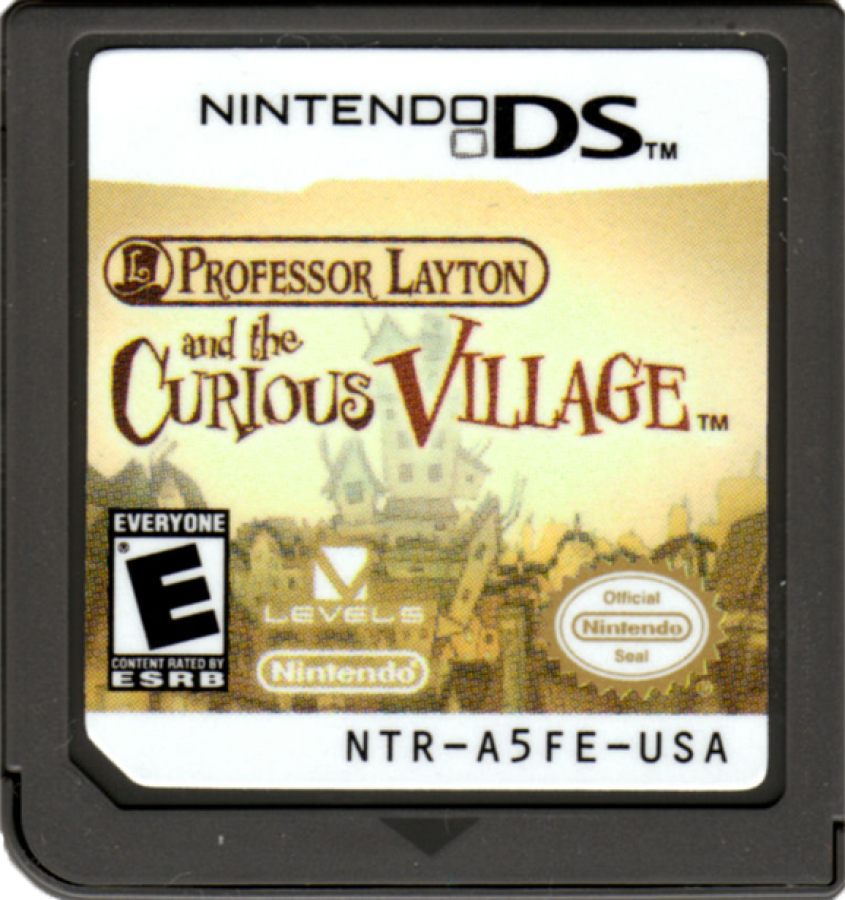 Professor Layton and the Curious Village  – Nintendo DS (DS)
