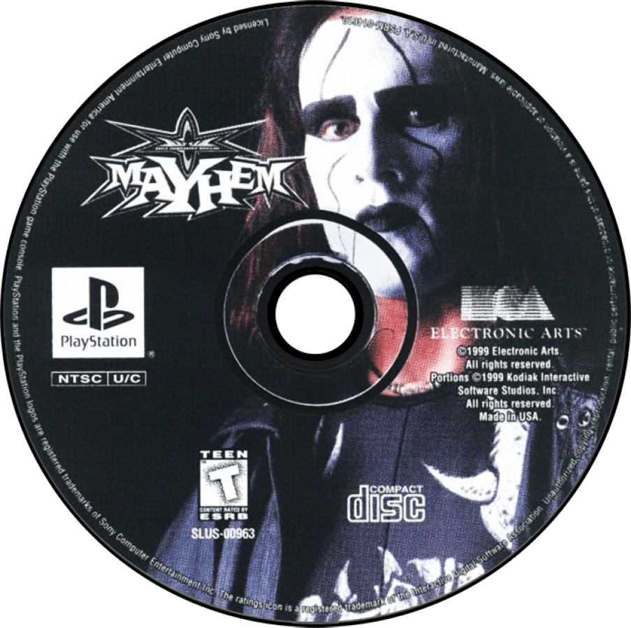 WCW Mayhem – PlayStation 1 (PS1)
