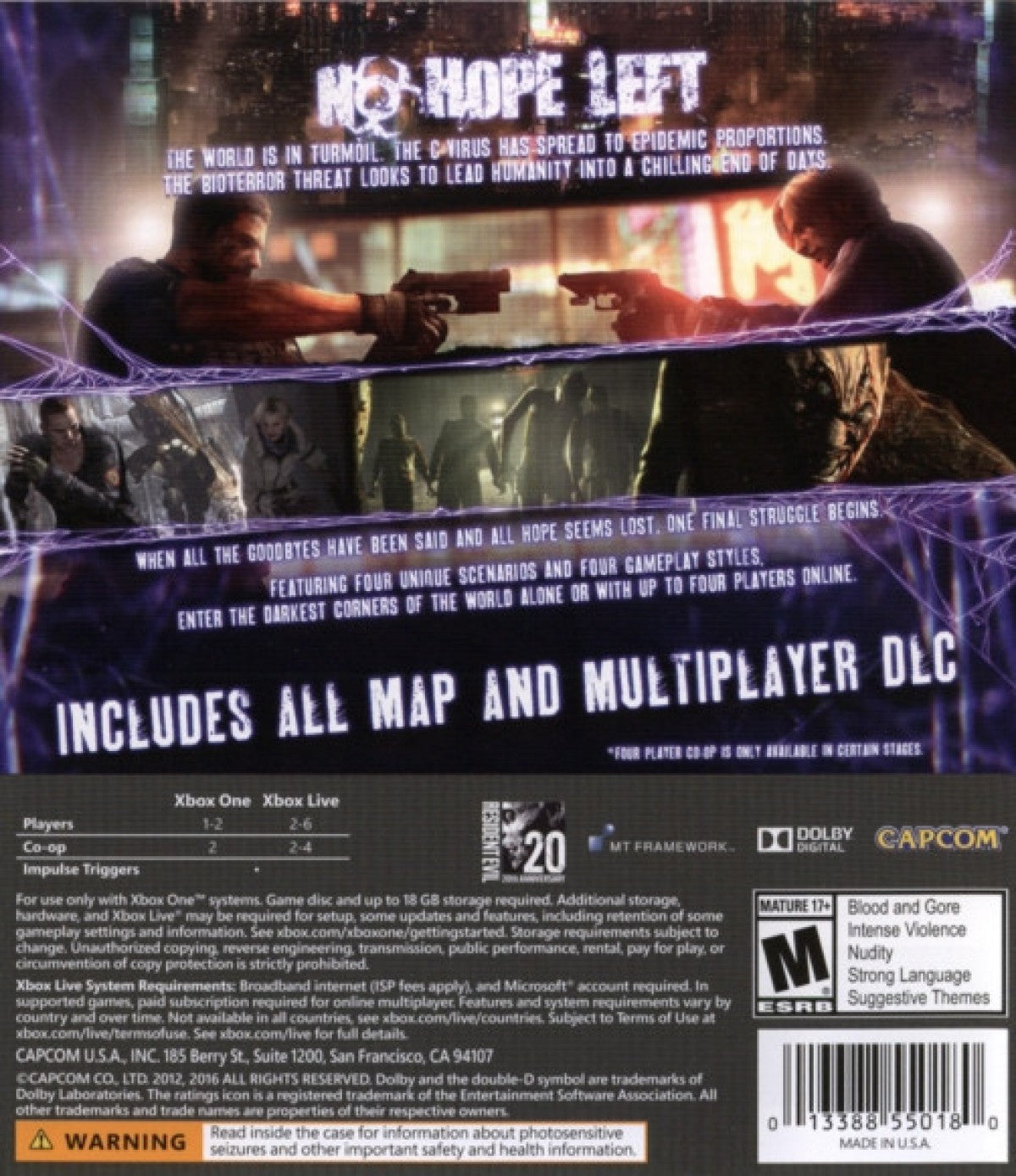 Resident Evil 6 – Xbox One (XONE)