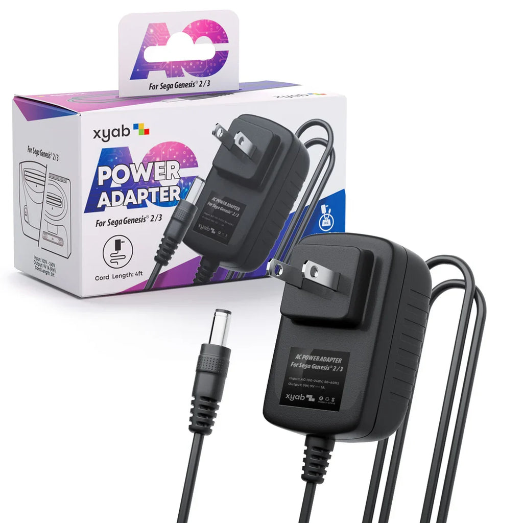 Power Adapter for Sega Genesis 2/3 — Sega Genesis Accessory (GEN)
