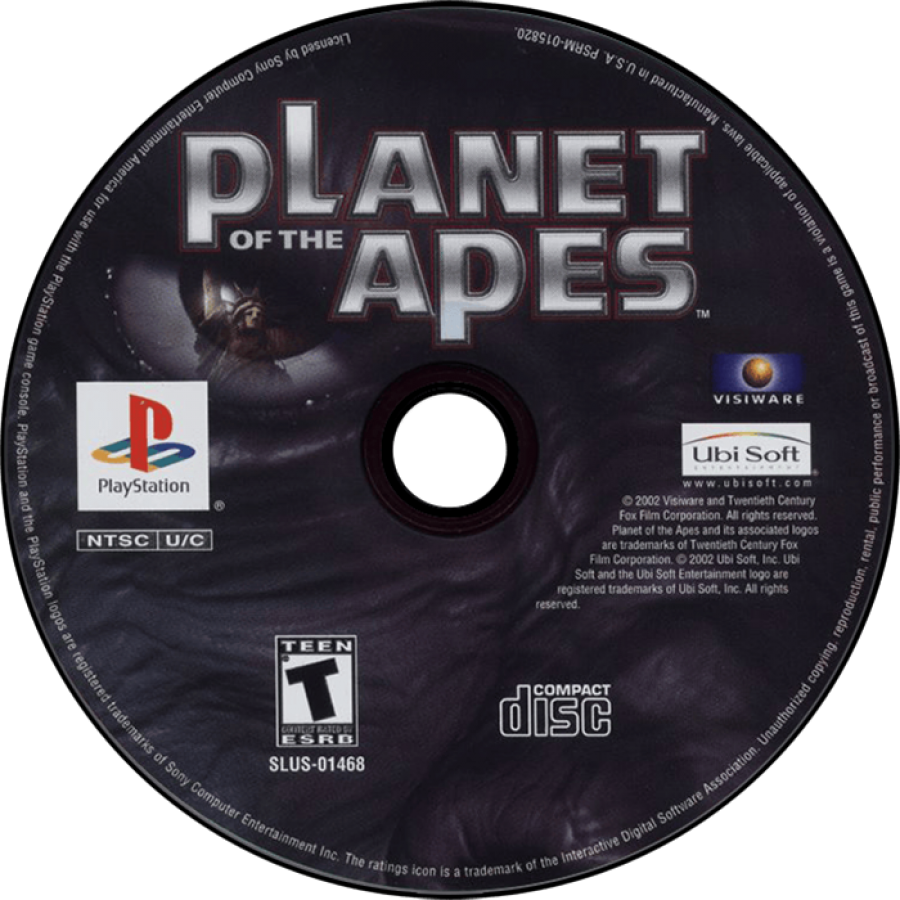 Planet of the Apes – PlayStation 1 (PS1)