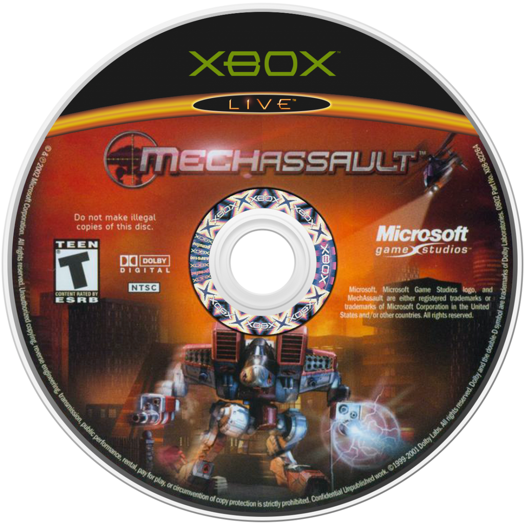 MechAssault – Xbox (XBOX)