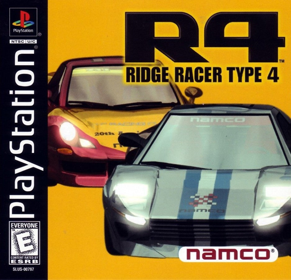 Ridge Racer Type 4 – PlayStation 1 (PS1)