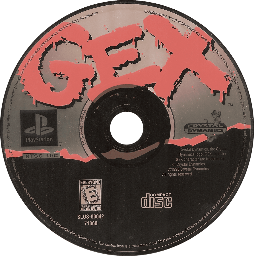 Gex [Long Box] – PlayStation 1 (PS1)