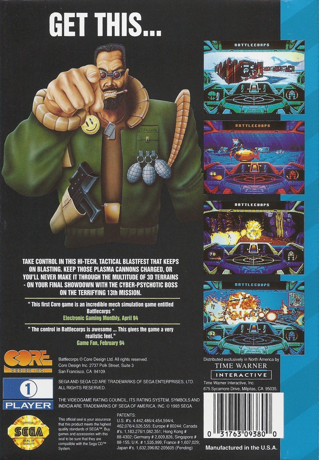 Battlecorps – Sega CD (SCD)
