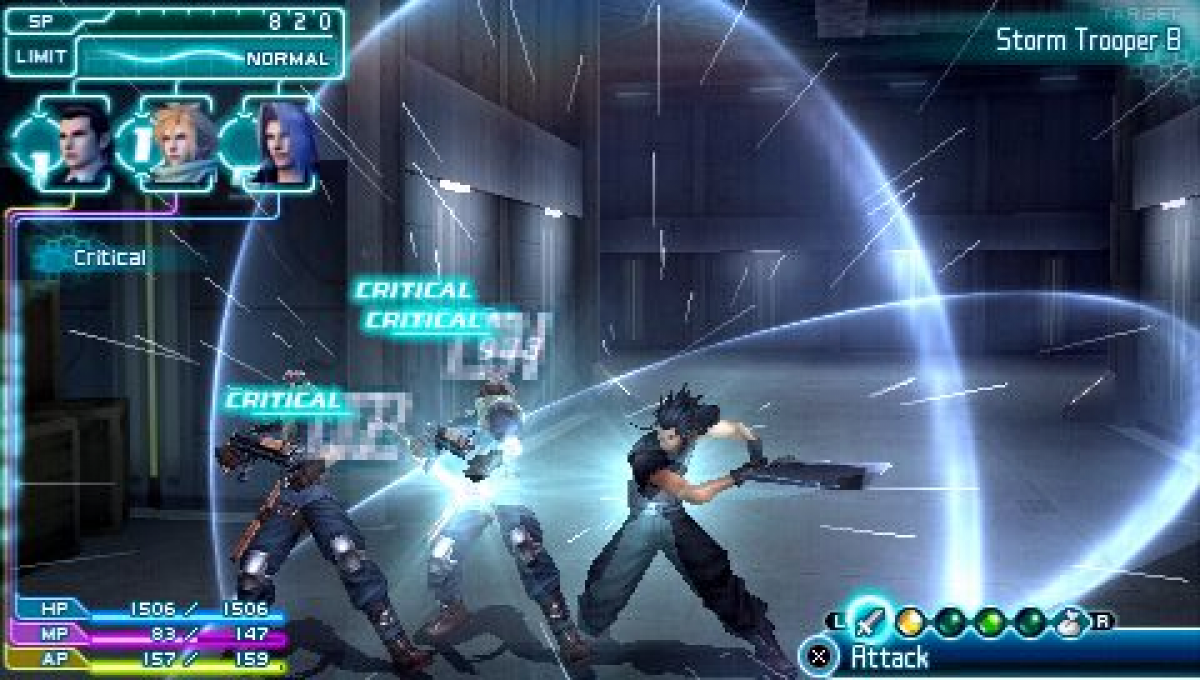 Final Fantasy VII: Crisis Core – PlayStation Portable (PSP)