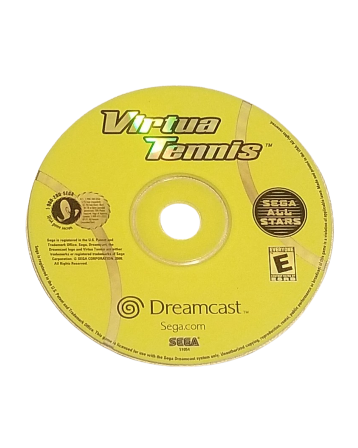 Virtua Tennis [Sega All Stars] — Sega Dreamcast (DC)