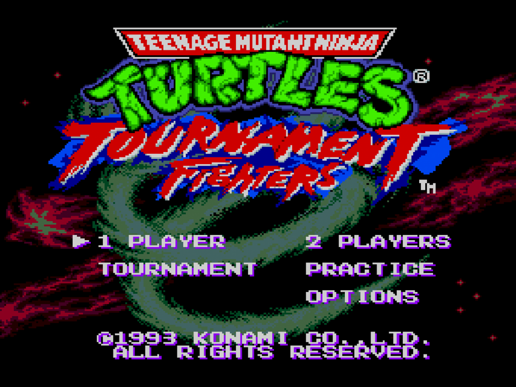 Teenage Mutant Ninja Turtles: Tournament Fighters – Sega Genesis (GEN)