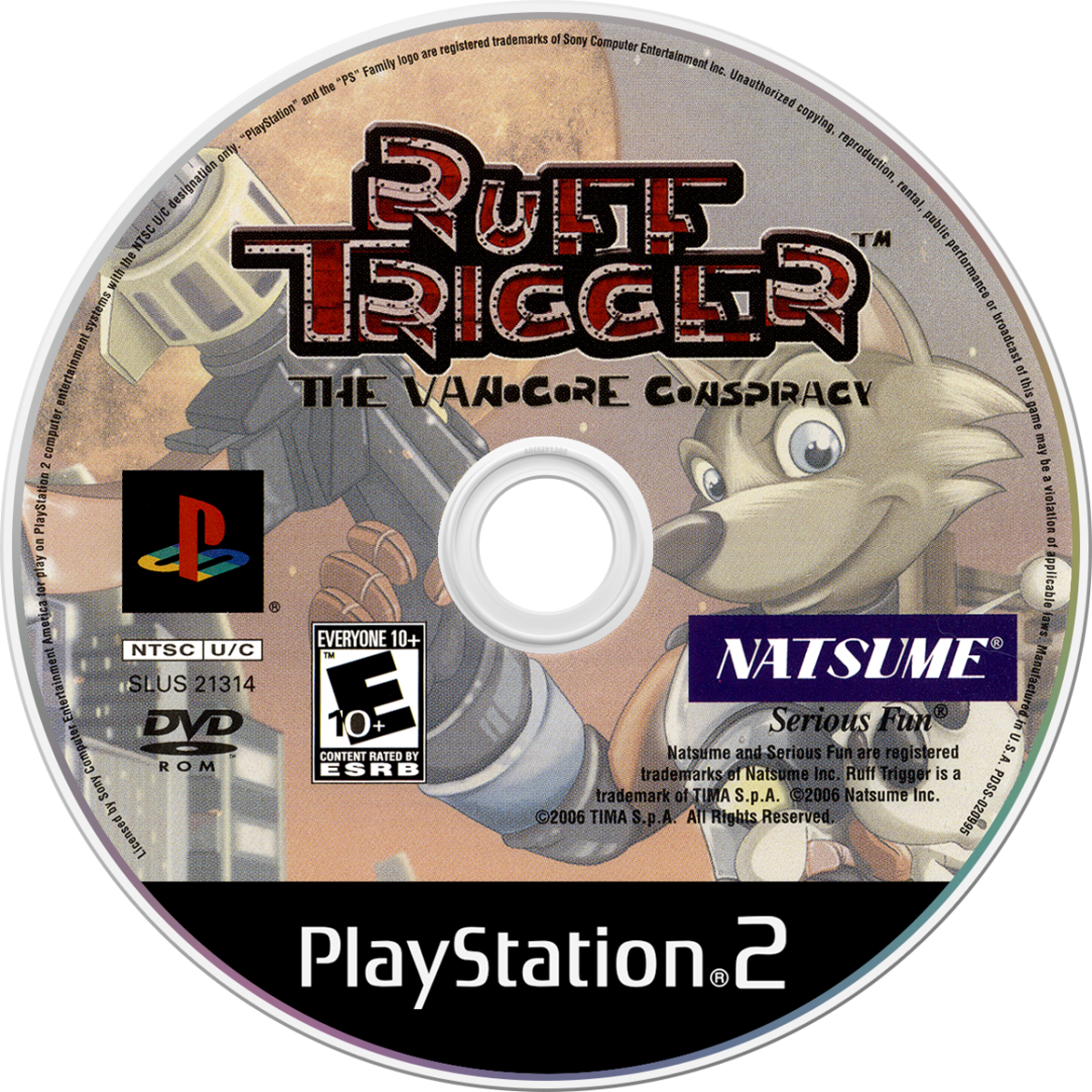 Ruff Trigger the Vanocore Conspiracy – PlayStation 2 (PS2)