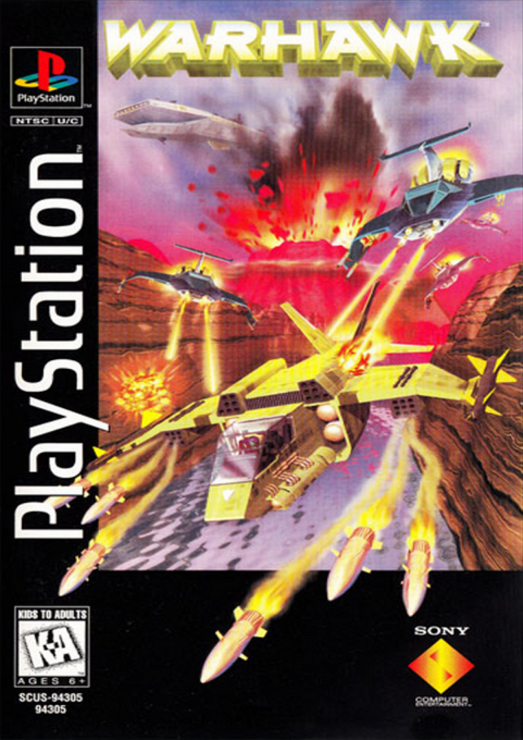 Warhawk [Long Box] – PlayStation 1 (PS1)
