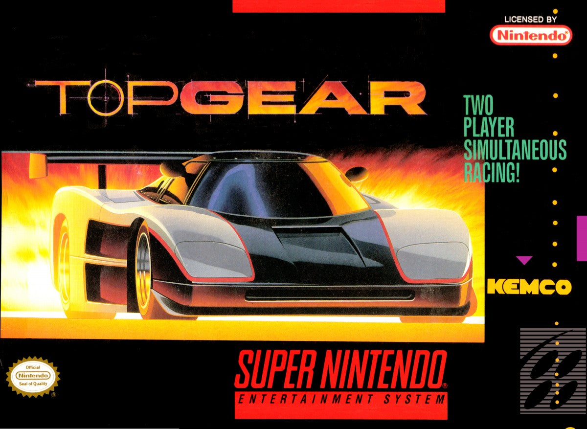 Top Gear – Super Nintendo Entertainment System (SNES)