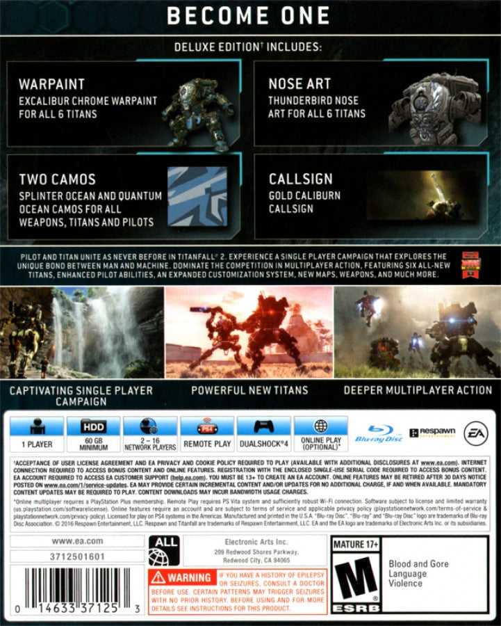Titanfall 2 [Deluxe Edition] – PlayStation 4 (PS4)