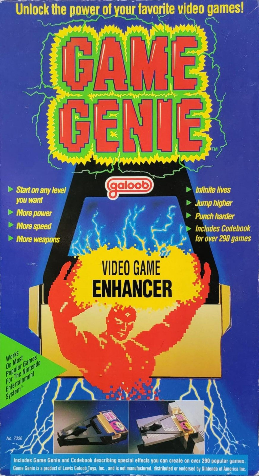 Game Genie for Nintendo Entertainment System – Nintendo Entertainment System Accessory (NES)