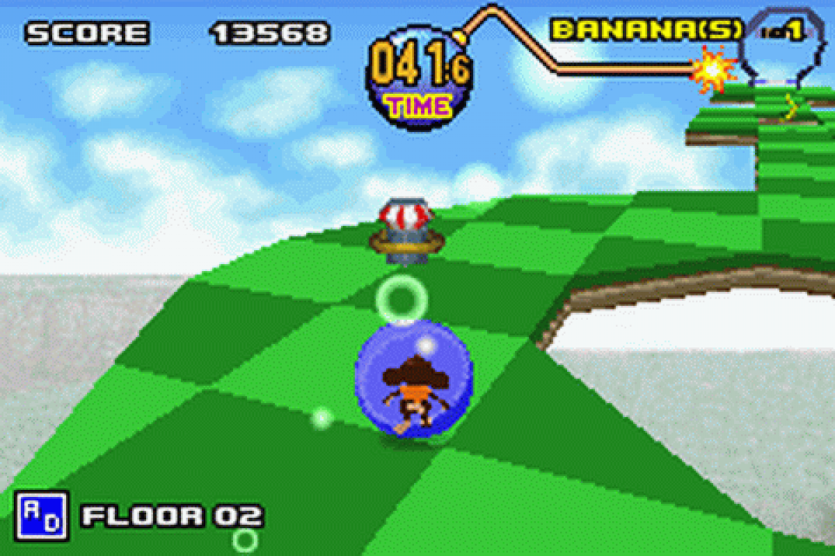 Super Monkey Ball Jr. – Game Boy Advance (GBA)