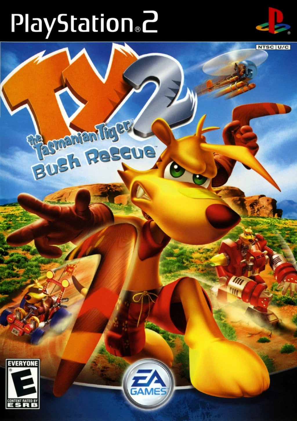 Ty the Tasmanian Tiger 2: Bush Rescue – PlayStation 2 (PS2)