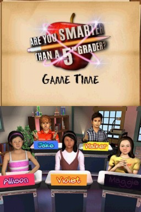 Are You Smarter Than A 5th Grader? Game Time — Nintendo DS (DS)