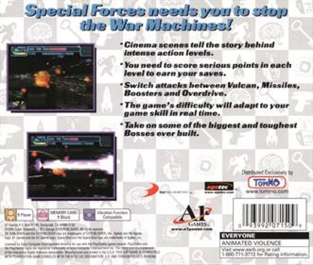 Shooter: Space Shot – PlayStation 1 (PS1)