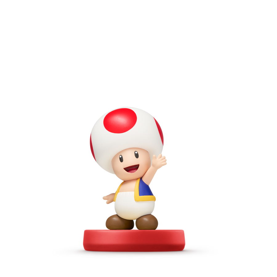 Toad Amiibo [Super Mario][Loose] – Nintendo Amiibo