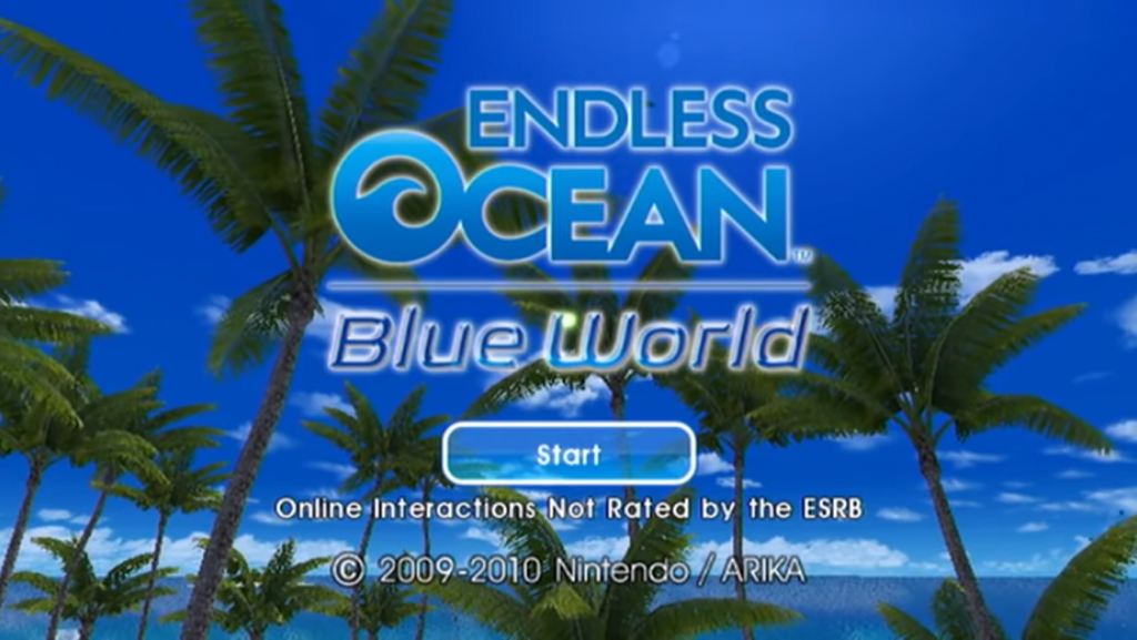 Endless Ocean: Blue World – Nintendo Wii (Wii)