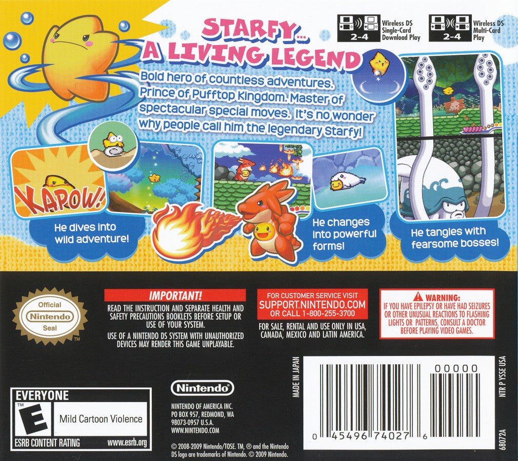 The Legendary Starfy – Nintendo DS (DS)