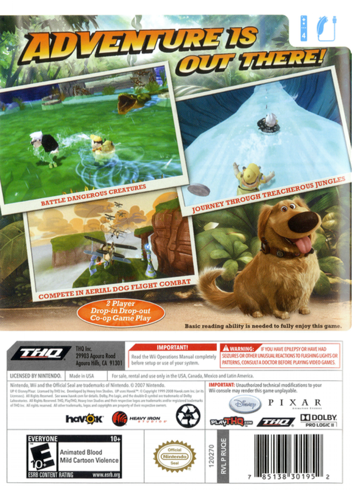 Disney Pixar Up – Nintendo Wii (Wii)