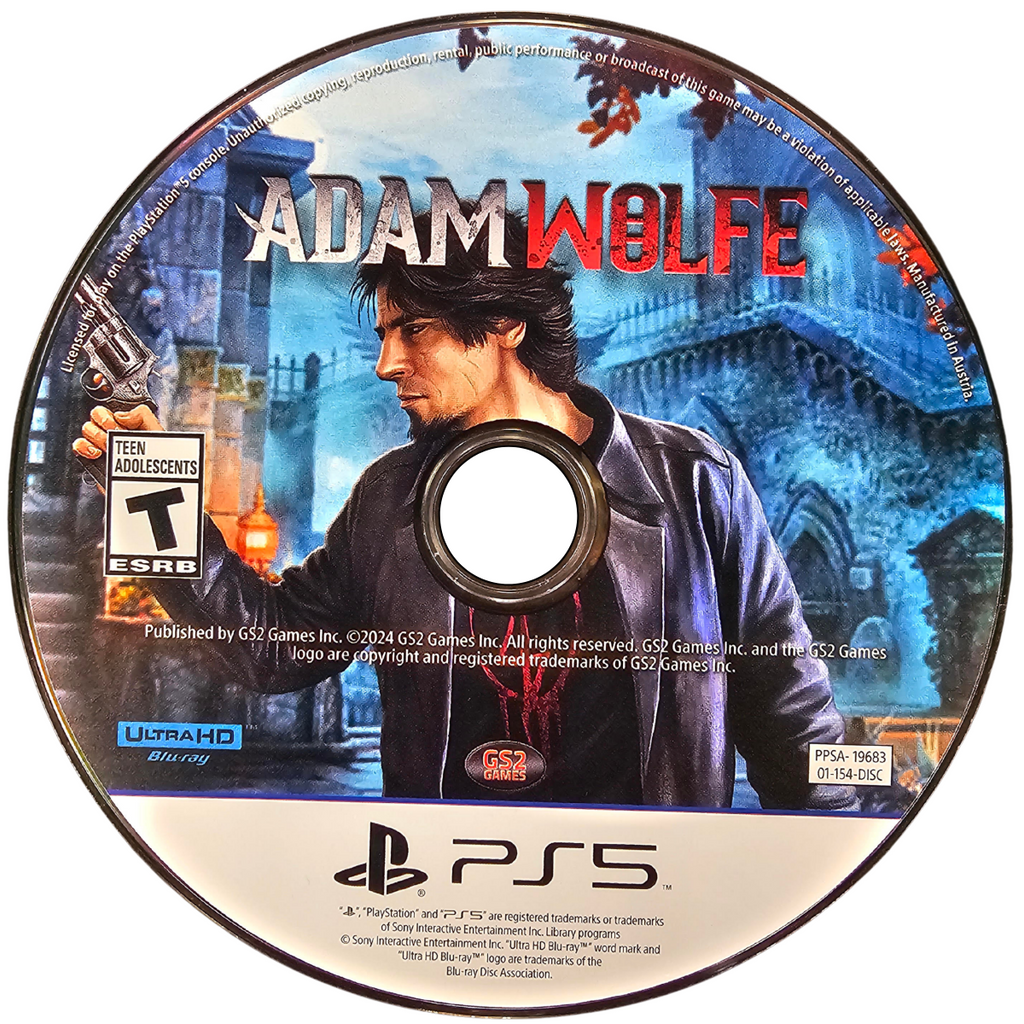 Adam Wolfe – Playstation 5 (PS5)