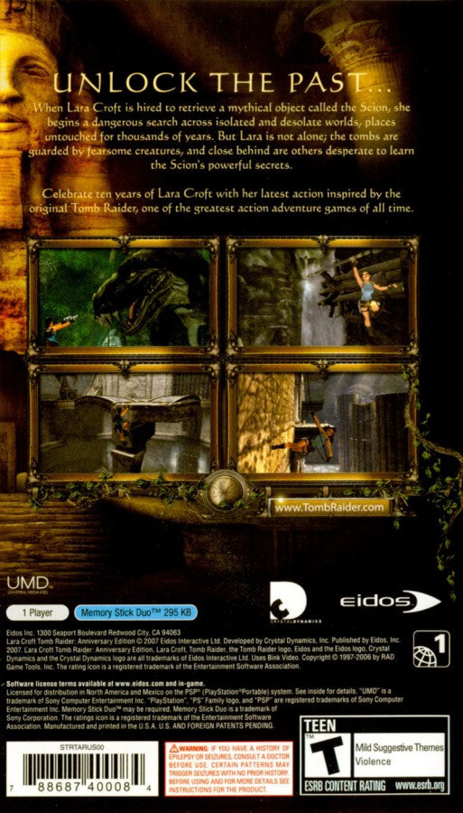 Tomb Raider Anniversary – PlayStation Portable (PSP)