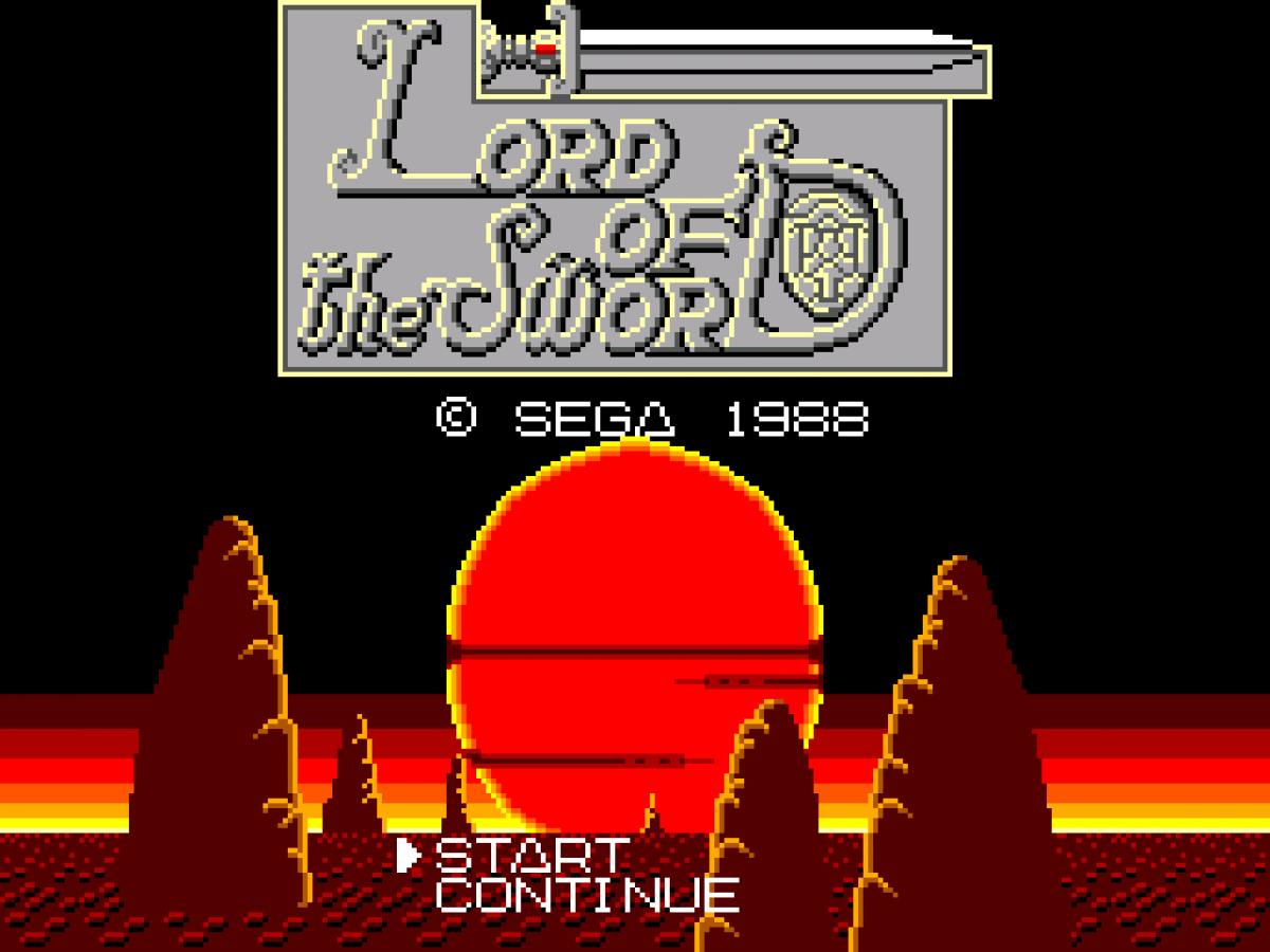 Lord of the Sword – Sega Master System (SMS)