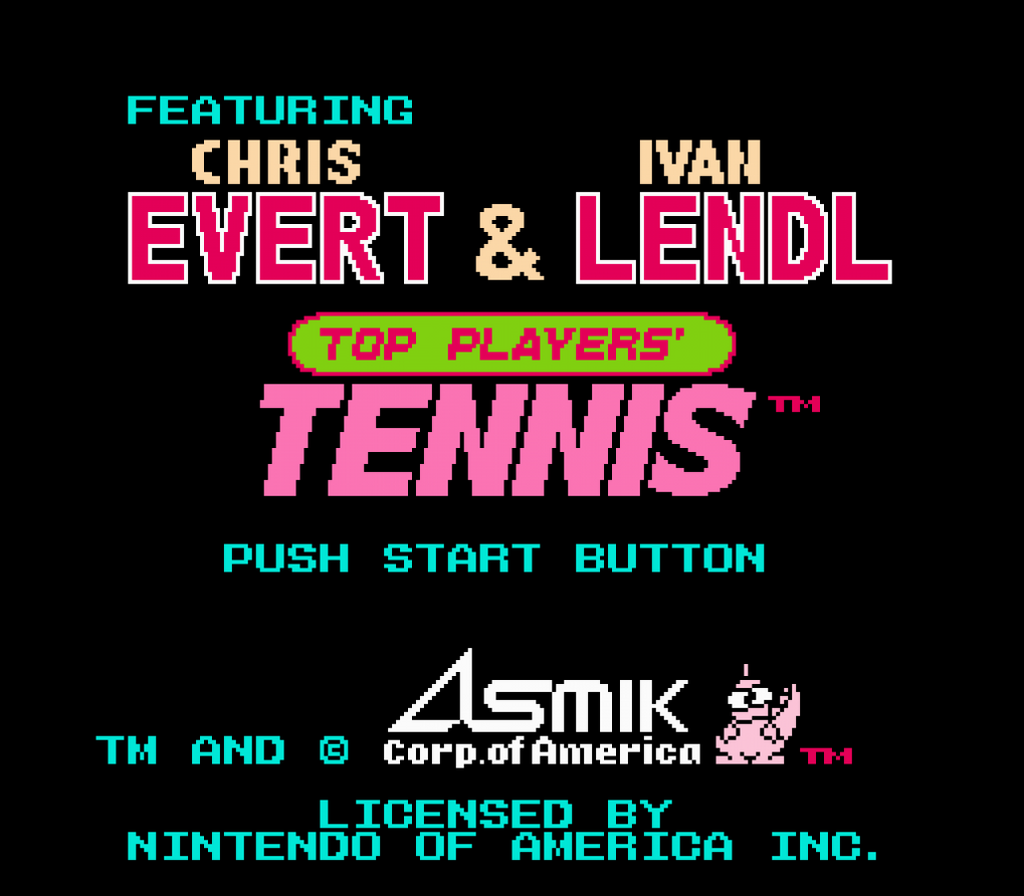 Top Players Tennis – Nintendo Entertainment System (NES)