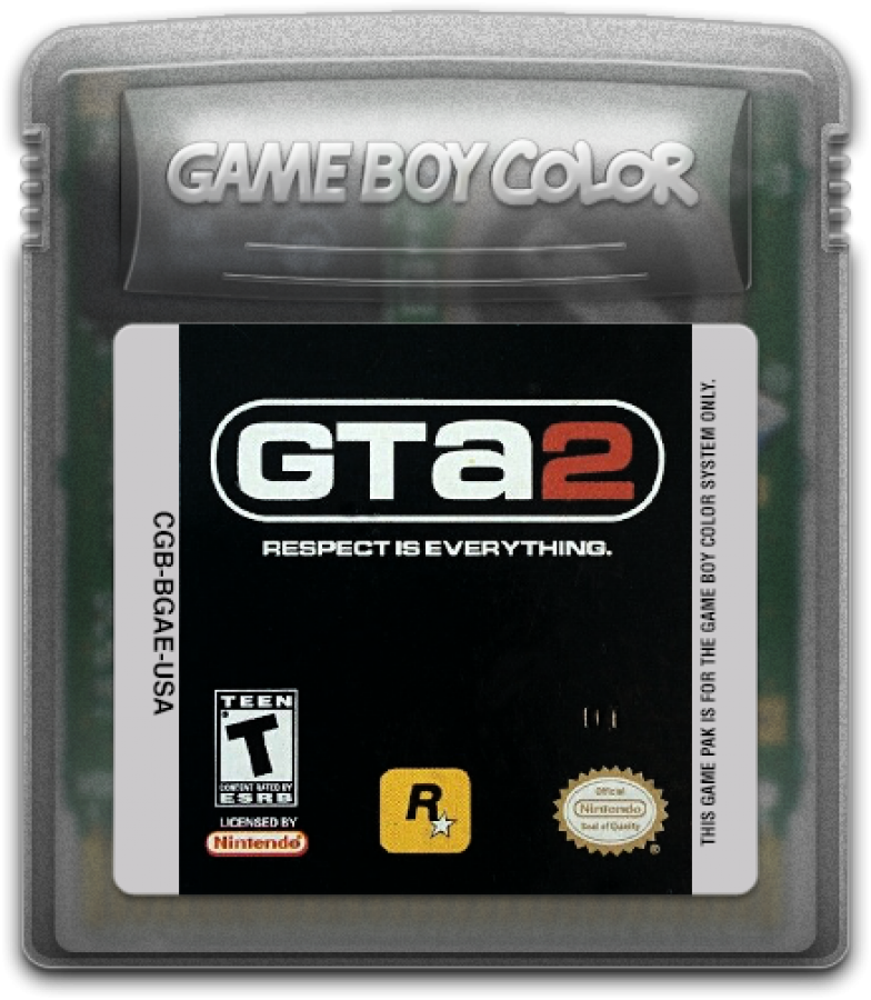 Grand Theft Auto 2 (GTA2) – Game Boy Color (GBC)