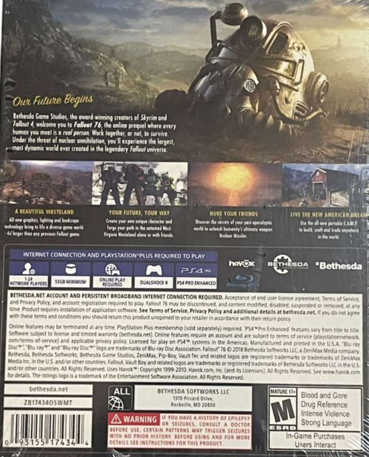 Fallout 76 [Walmart Steelbook Edition] – PlayStation 4 (PS4)