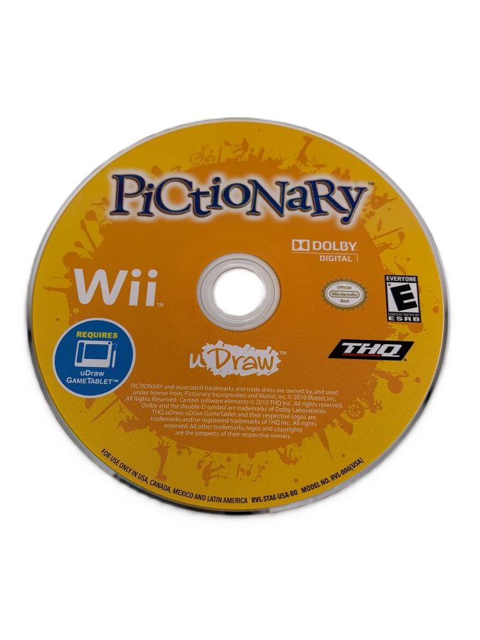 uDraw w/Pictionary – Nintendo Wii (Wii)