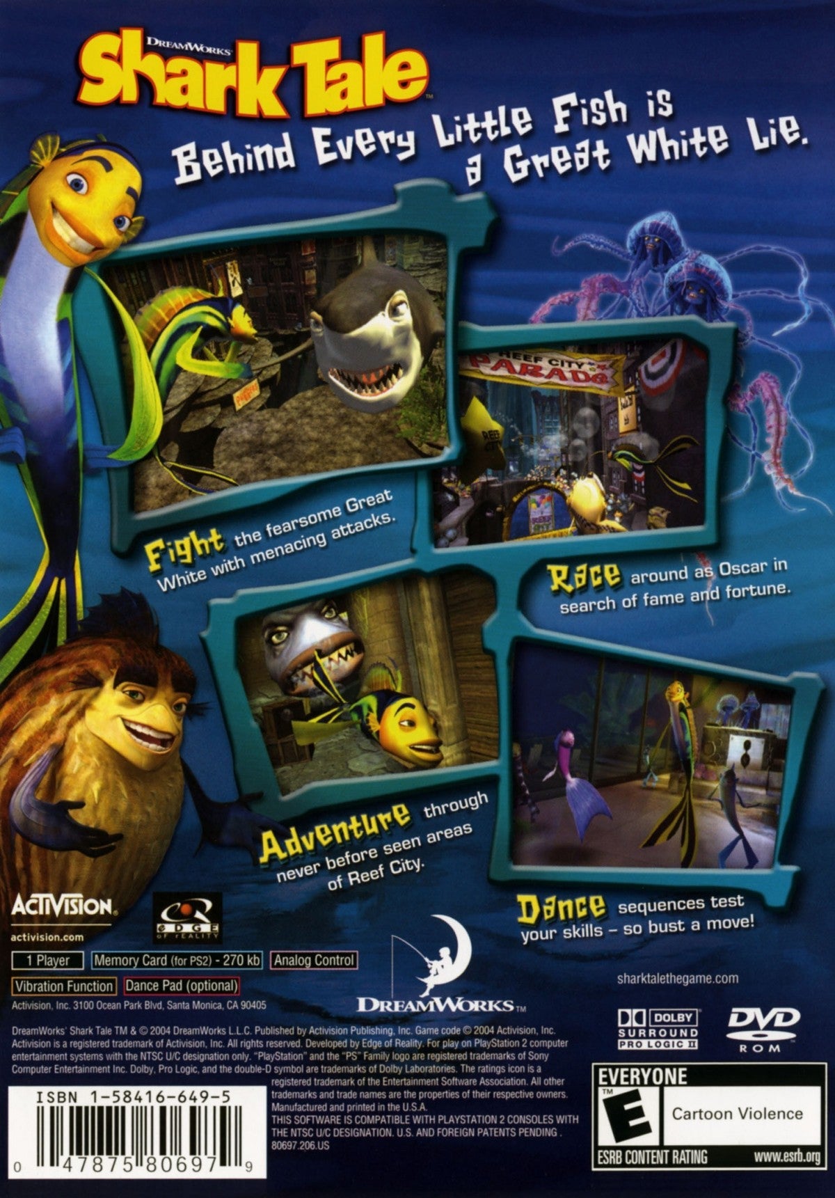 Shark Tale – PlayStation 2 (PS2)