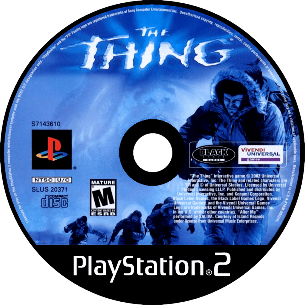 The Thing – PlayStation 2 (PS2)