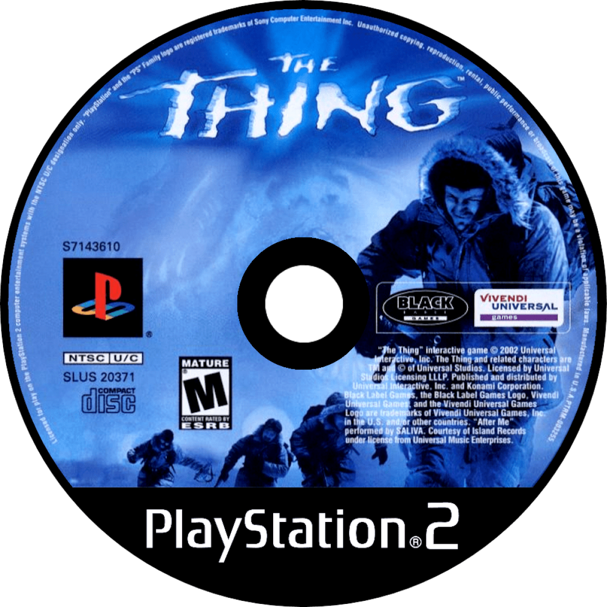The Thing – PlayStation 2 (PS2)