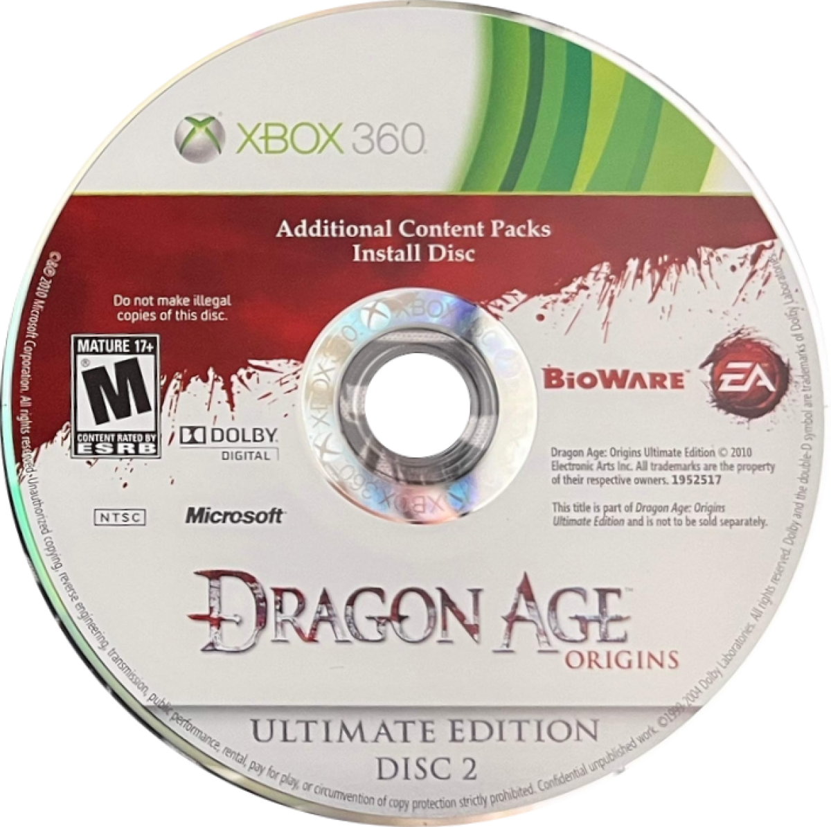 Dragon Age: Origins Ultimate Edition – Xbox 360 (X360)